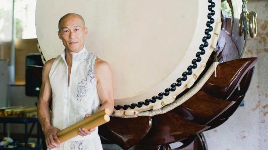 Japanese Taiko master drummer to perform in Vietnam this December
